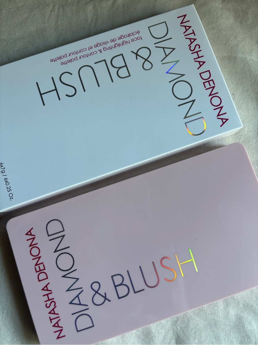 Natasha Denona Diamond & Blush Palette Citrus 02 Face Highlighter Blush Unused